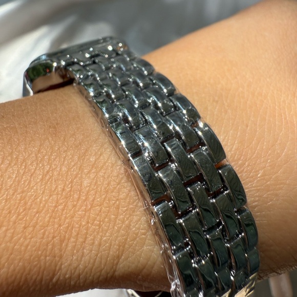 Panthere Classic Rectangle Stainless Steel Watch - Picture 10 of 15